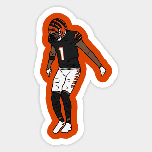 Ja'Marr Chase Celebration Sticker